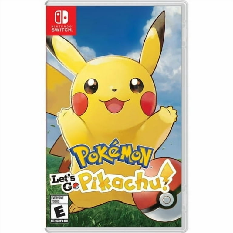 Nintendo Switch Pokemon Game: Let's Go, Pikachu! Physical Edition