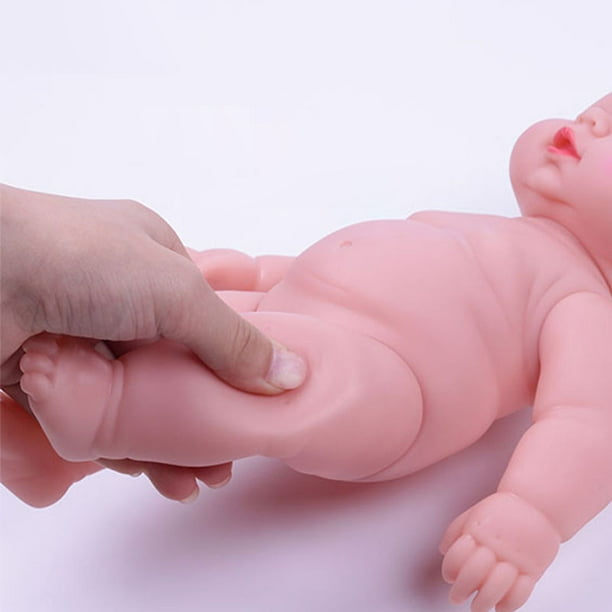 Poupée infantile simulée de 30cm/12 pouces, fabriquée en matériau Tpr sûr,  jouet en peluche mignon pour bébé, pas de musique, Mode en ligne