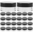 thumbnail image 1 of BESTYASH 60Ud Cremas De Plástico Negro Prácticas Para Maquillaje Y Viaje, 1 of 6
