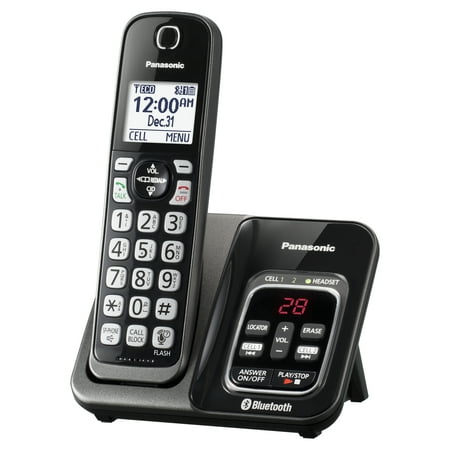 Panasonic KX-TG3760 Link2Cell Cordless Phone with Answer Machine