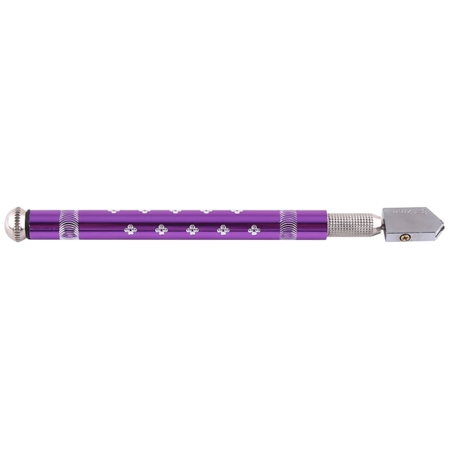 Cortador de vidrio con rodillo, cortador de vidrio con cuchilla de rodillo antideslizante profesional, ultra sensible