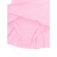 thumbnail image 6 of ranrann Kids Girls Ballet Dance Leotard Dress Sleeveless Figure Ice Skating Performance Pink 12, 6 of 7