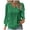 Green, variant on WREESH Womens Fashion Blouses Business Casual Tops V Neck Solid Color Pullover Regular Fit Long Sleeve Tops Casual T-Shirt Top Blouse Green