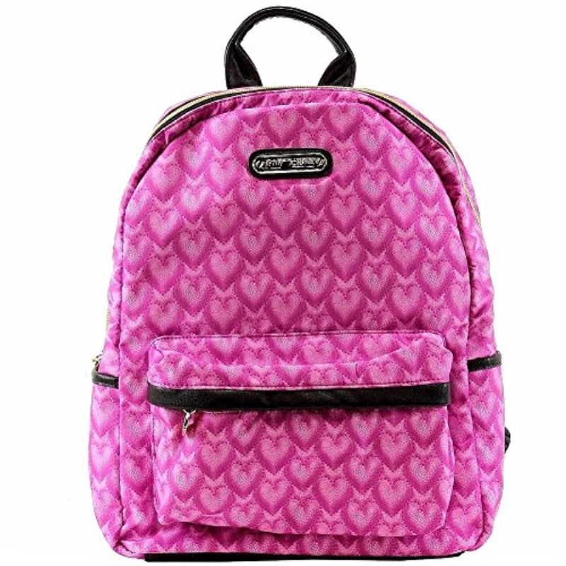 pink betsey johnson backpack