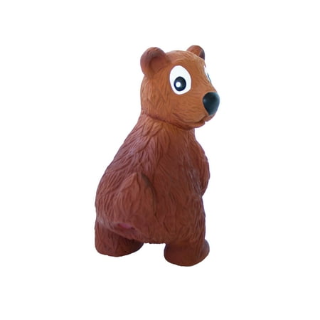 Tootiez Bear, Grunting Dog Squeak Toy (Best Squeaky Dog Toys)