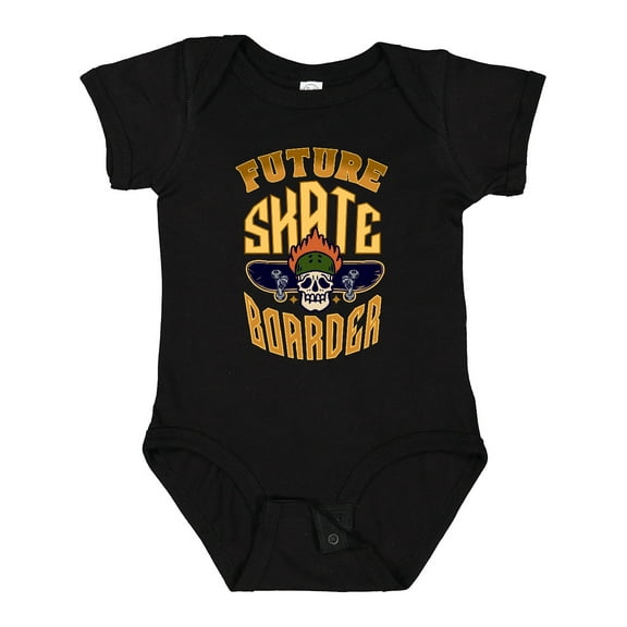 Inktastic Boys Skateboarding Future Skateboarder Boys Baby Bodysuit