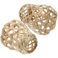 thumbnail image 3 of MasteelfCA 2pcs Bamboo Lamp Shade Small Lampshade for Floor Light Table Lamp Pendant Light, 3 of 8