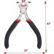 thumbnail image 3 of Zipper Repair Kit Replacement Slider: 85pcs Zipper Bottom Stop End - Fix Double Zipper Pull Replace #3#5#8 Nylon Coil Zipper For Jacket Luggage Jeans, 3 of 5