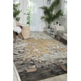 thumbnail image 2 of Nourison Prismatic Beige/Silver Area Rug Beige/Silver 9'9" x 13'9", 2 of 6