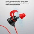 thumbnail image 3 of Latrodar 3.5 Mm In-ear Gaming Headset Headset Noise Cancelling Sturdy bile Phones Etc. Red Black 5x3.2 Inch Home Decor, 3 of 5