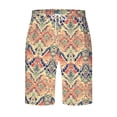 thumbnail image 4 of Men's Big and Tall Shorts with Pockets and Elastic Waist for Swimming and Beach Casual Wear, 4 of 5