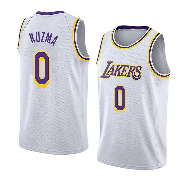 Camiseta Los Angeles Lakers No. 0 Kyle Kuzma XL BmatwkZeng Bmatwe Jersey Bodega Aurrera en linea
