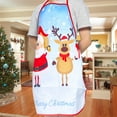 thumbnail image 3 of Navidad Adulto Papá Noel Delantales Para Mujeres Y Hombres Cena Fiesta Decoración Advancent HA040567-02, 3 of 5
