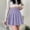 Purple 1, variant on Skirts for Women Skirt Elegant Pleated Waist Skirt for Women High Fashion Casual Slim Tennis- Skirt Purple 2 M