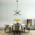 thumbnail image 6 of 46776-76 Livex Lighting Soho - 12 Light Chandelier In Transitional Style-25 Inches Tall and 27.5 Inches Wide-Scandinavian Gray Finish    -Traditional, 6 of 13
