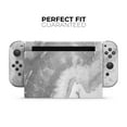 thumbnail image 4 of DesignSkinz Gray Agate Marble Slate Full-Body Skin Decal Wrap Cover for Nintendo Switch, 4 of 6