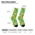thumbnail image 5 of Yiaed St Patrick's Day6 Print Great elasticity Crew Socks Sports socks for Men and Women, 5 of 5