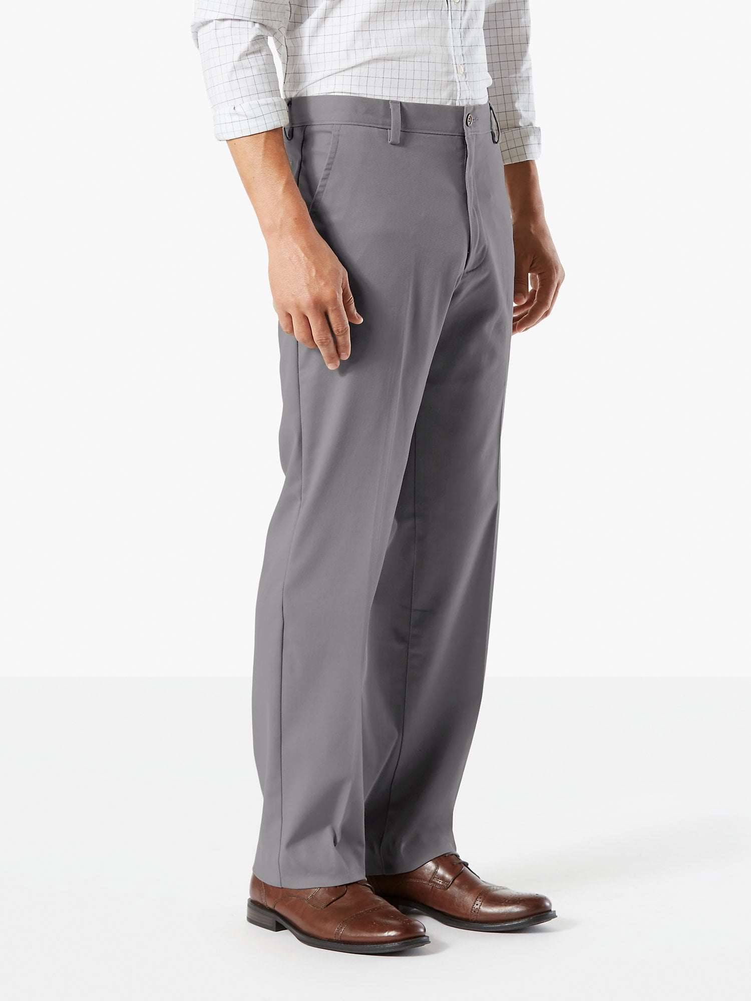 Dockers Men's Classic Flat Front Easy Khaki Pant with Stretch
