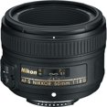 thumbnail image 2 of Nikon 50mm f/1.8G AF-S NIKKOR FX Lens, 2 of 5