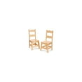 thumbnail image 4 of Melissa & Doug Solid Wood Table and 2 Chairs Set - Light Finish Furniture for Playroom, 4 of 10