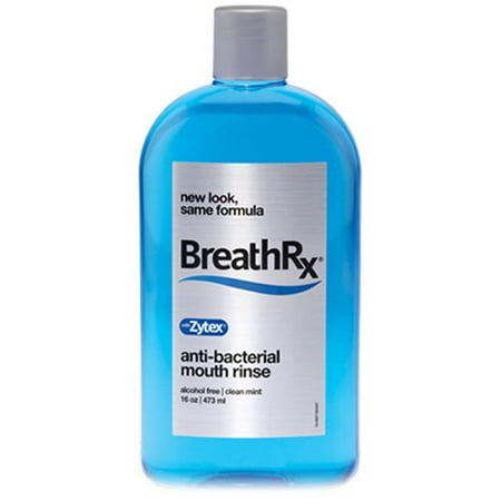 Breathrx antibacterial mouth rinse