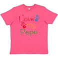 thumbnail image 3 of Inktastic Pepe Grandkids Handprints Youth T-Shirt, 3 of 5