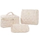 thumbnail image 1 of Bolsa de maquillaje acolchada para mujer bolsa de cosméticos estética bolsa de aseo bonita de gran capacidad, 1 of 9