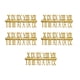 thumbnail image 1 of Bewildely 5 piezas reloj movimiento número romano DIY herramientas colgante colgante accesorio Decoración del hogar dorado, 1 of 6