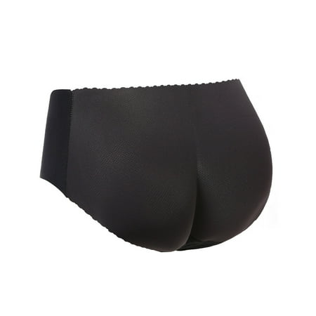 Kmdttou Women s Underwear Cotton Tight Pants With Fixed Sponge Pad False Buttocks Ample Buttocks Lifting Buttocks Tight Belly And Beautiful Body Underwear (Available in Plus Size)
