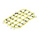 thumbnail image 1 of Red de equipaje decorativa para coche RC, resistente portaequipajes con gancho de metal de alto rendimiento amarillo, 1 of 9