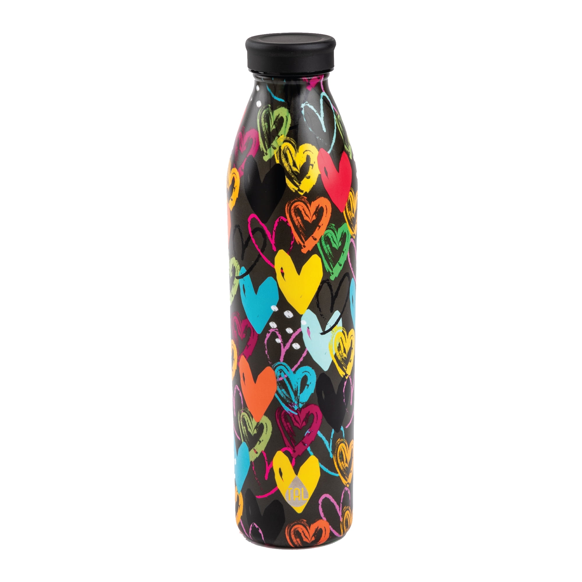 Camping Heart Stainless Steel Water Bottle