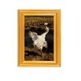 thumbnail image 2 of zhangmingg Cartoon Goose Wooden Art Poster Decorative Fridge and Wall Sticker Decal, 2 of 7