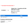 thumbnail image 2 of Tailgate Strut - Compatible with 2008 - 2009 Audi TT Coupe, 2 of 2