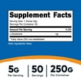 thumbnail image 5 of Nutricost L-Glutamine Powder 250 Grams - Gluten Free & Non-GMO Supplement, 5 of 5