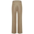 thumbnail image 2 of Victoria Beckham Female Cropped Flare Trousers In Virgin Wool Brown Sizes UK 4-48, 2 of 3