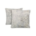 thumbnail image 4 of Home Soft Things Zebra Print Faux Fur Pillow Covers, Set of 2, 20"x20", Victoria-Martini Olive, 4 of 5