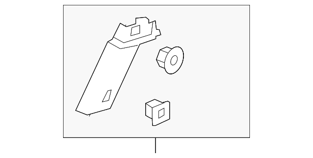 Genuine OE GM Lower Bracket - 23281500