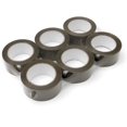 thumbnail image 2 of 6 Rolls Premium Brown Carton Box Sealing Packing Tape 2.5 Mil Thick 2"x110 yard, 2 of 4