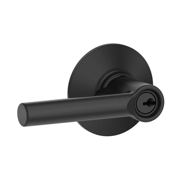 Cerradura tipo palanca SCHLAGE F51VBRW622 Matte Black Broadway