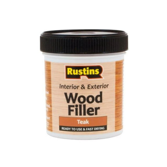 Rustins - Acrylic Wood Filler Teak 250ml