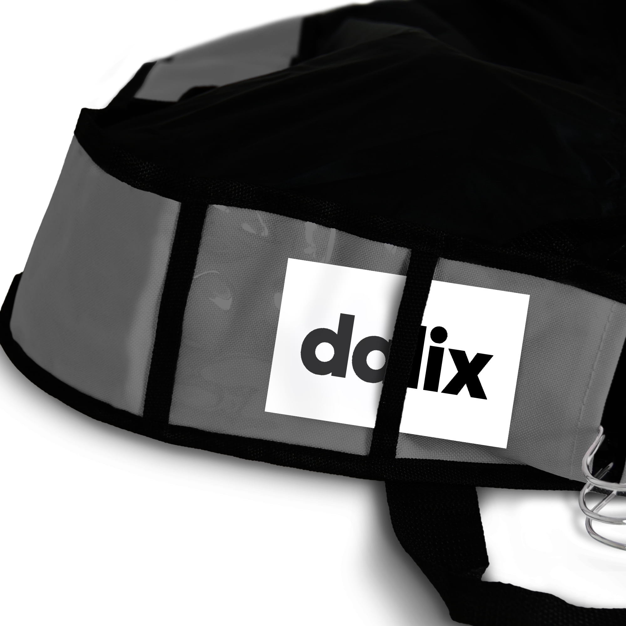 DALIX 39" Business Garment Bag Cover for Suits and Dresses Clothing Foldable w Pockets in Gray
