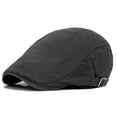 thumbnail image 2 of Bueautybox Men’s Newsboy Gatsby Cabbie Hats Cotton Adjustable Driving Winter Sun Beret Cap, 2 of 7