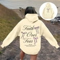 thumbnail image 2 of XIAOCHA WoMen's Valentine's Day Hoodie loose fit Long-Sleeve Hooded Pullover Bow-Accented Soft comfy Casual hoodies, 2 of 7