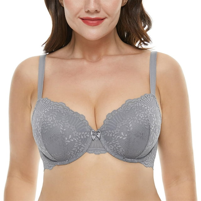 Wingslove Women's Plus size Comfort Full Coverage Underwire Bra