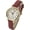 Red, variant on Blekon Collections Women’s Japanese Quartz Watch with Classic Leather Strap – Elegant Modern Fashion Watch
