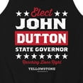 thumbnail image 3 of Yellowstone - Elect John Dutton Governor - Men's Jersey Tank Top, 3 of 6
