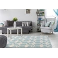 thumbnail image 5 of L'Baiet Zoe Blue Geometric 4' x 6' Rug, 5 of 5