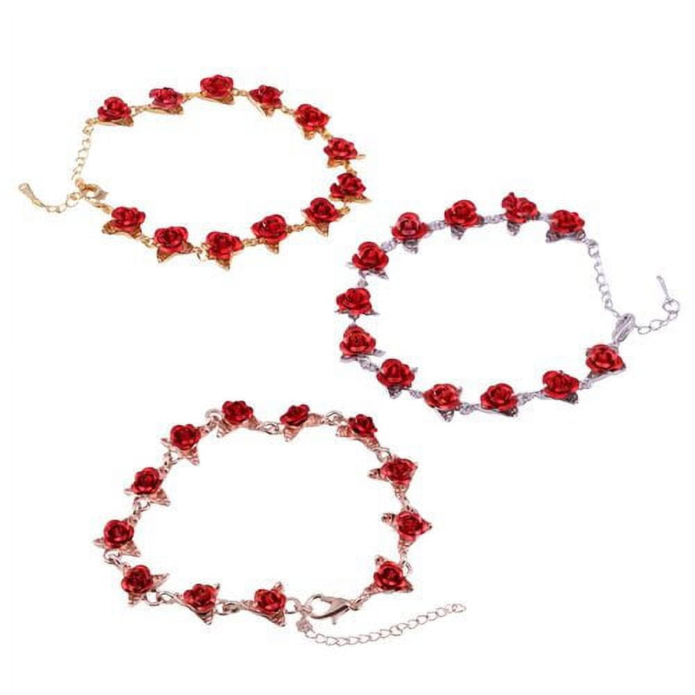 Red Rose Bracelet - Shop on Pinterest