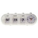 thumbnail image 5 of Reloj calendario con tapa automática, reloj despertador, reloj de mesa, reloj de cuarzo con tapa Un blanco, 5 of 9