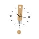 thumbnail image 2 of Reloj de pared colgante con números romanos grandes, sin , decoración de pared, adorno acrílico para el hogar, cocina, estudio, cafetería, bar,, 2 of 9